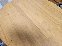 2x statafel wit/hout - afbeelding 4 van  4