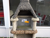 2x stenen barbecue - afbeelding 1 van  6