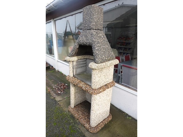 2x stenen barbecue - afbeelding 2 van  6