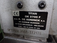 2x stikmachine titan + transportband - afbeelding 2 van  11