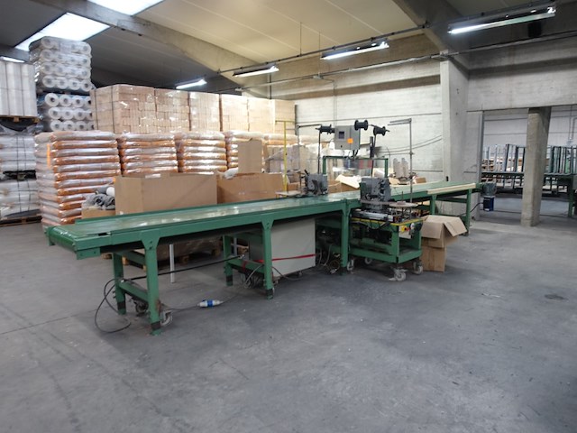 2x stikmachine titan + transportband - afbeelding 1 van  11