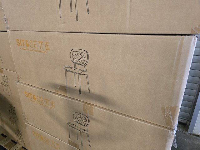 2x stoel anoushka bruin fabrics - afbeelding 8 van  8