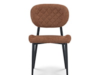 2x stoel anoushka bruin fabrics - afbeelding 3 van  8