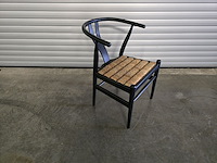 2x stoel / bijzetstoel / fauteuil bananaleaf - afbeelding 1 van  9
