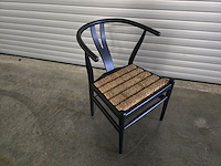 2x stoel / bijzetstoel / fauteuil bananaleaf - afbeelding 2 van  9