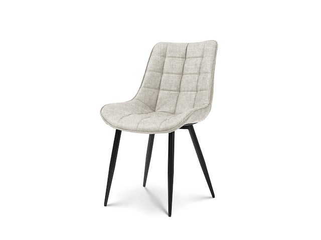 2x stoel brooke beige fabrics - afbeelding 1 van  5