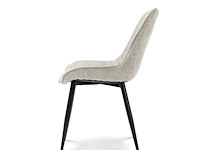 2x stoel brooke beige fabrics - afbeelding 3 van  5