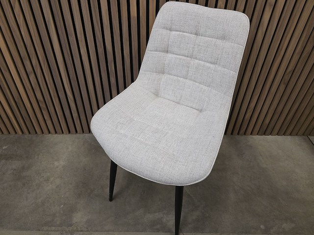 2x stoel brooke beige fabrics - afbeelding 3 van  5
