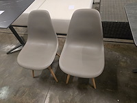 2x stoel eames replica - afbeelding 2 van  3