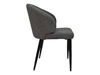 2x stoel yuna grijze bouclé - afbeelding 2 van  6