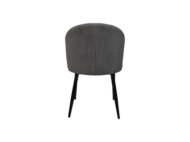 2x stoel yuna grijze bouclé - afbeelding 3 van  6