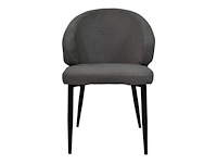 2x stoel yuna grijze bouclé - afbeelding 1 van  6