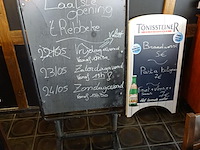 2x stoepbord + diverse reclamebordjes - afbeelding 2 van  2