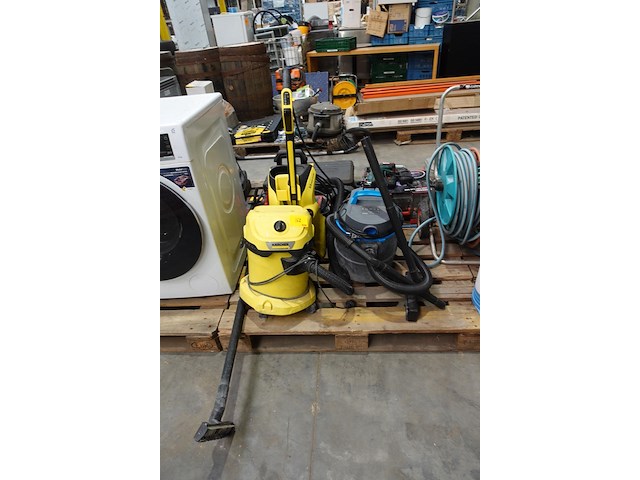 2x stofzuiger + hogedrukreiniger karcher - afbeelding 1 van  8