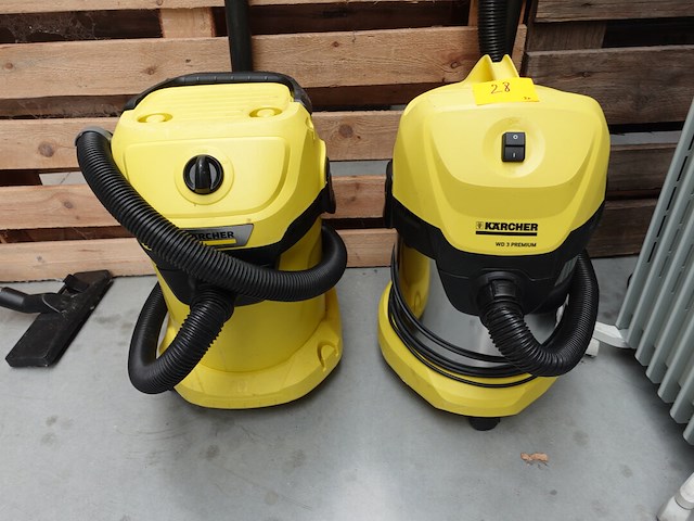 2x stofzuiger karcher - afbeelding 2 van  6