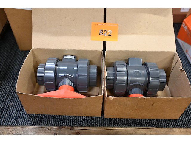 2x stopkraan dual block - afbeelding 1 van  1