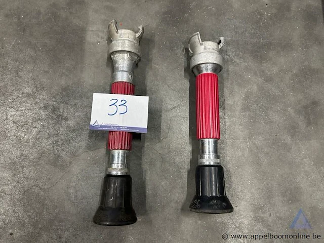 2x straalpijp manueel 45 dsp. - afbeelding 1 van  1