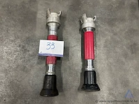 2x straalpijp manueel 45 dsp.