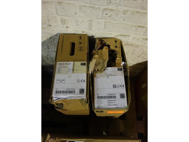 2x sunny boy inverter - afbeelding 1 van  2