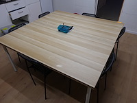 2x tafel 10x stoel - afbeelding 5 van  5