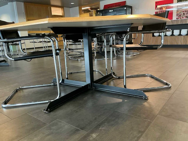 2x tafel + 8x stoel - afbeelding 8 van  9