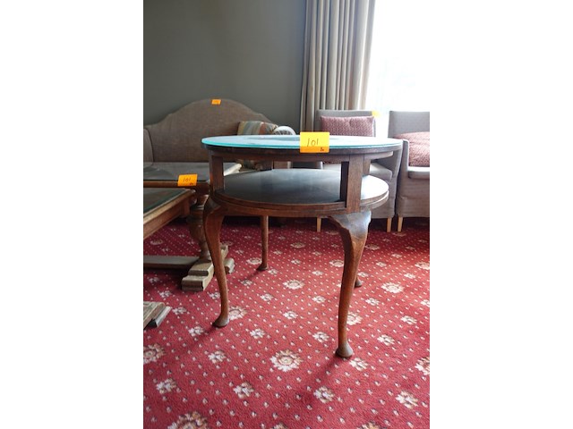 2x tafel in hout - afbeelding 2 van  6