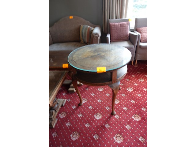 2x tafel in hout - afbeelding 3 van  6