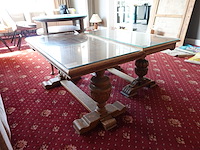 2x tafel in hout - afbeelding 6 van  6