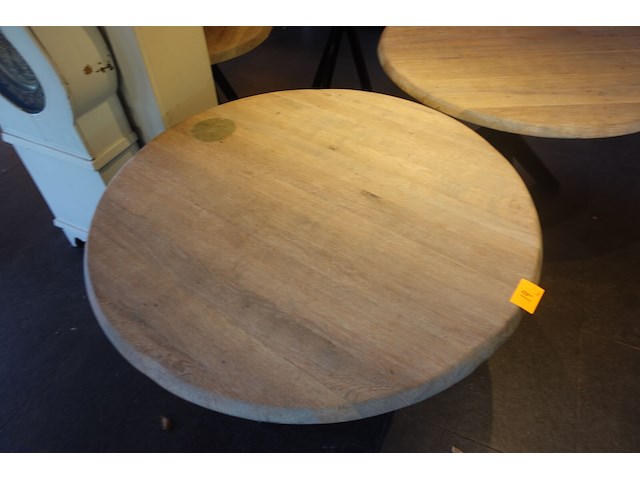 2x tafel in hout - afbeelding 2 van  6