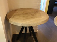 2x tafel in hout - afbeelding 4 van  6