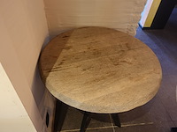 2x tafel in hout - afbeelding 5 van  6