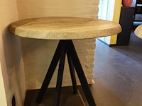 2x tafel in hout - afbeelding 6 van  6