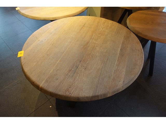 2x tafel in hout - afbeelding 2 van  5