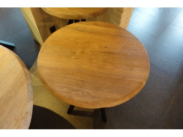 2x tafel in hout - afbeelding 4 van  5
