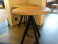 2x tafel in hout - afbeelding 5 van  5
