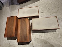 2x tandberg hifi system 7 speakers + 2 onbekende