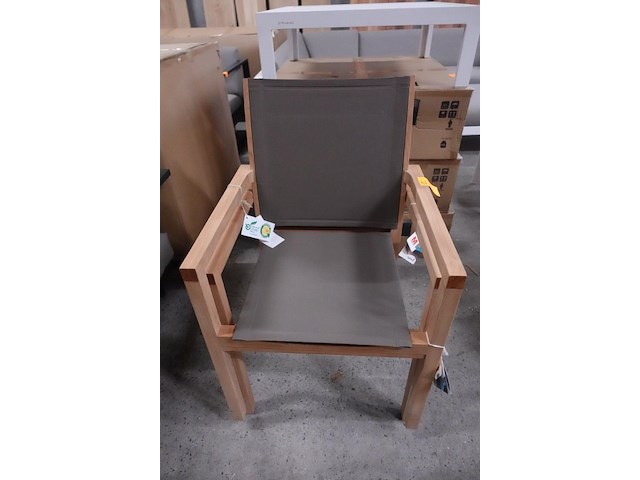 2x teak stoel manutti - afbeelding 1 van  3