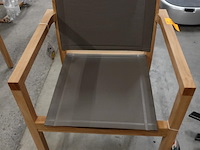 2x teak stoel manutti - afbeelding 2 van  3