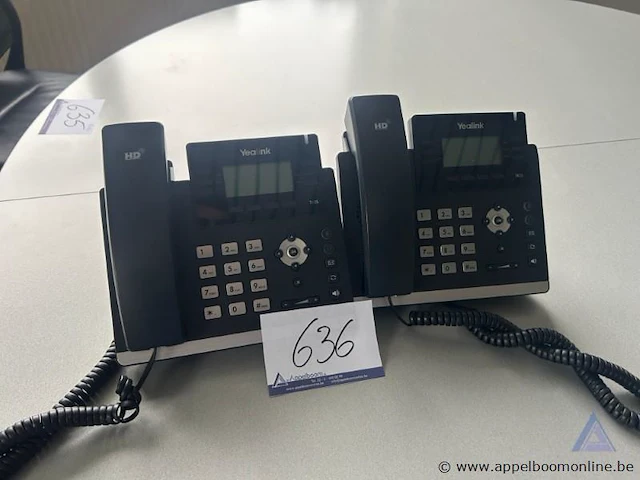 2x telefoontoestel yealink, t42s - afbeelding 2 van  2