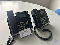 2x telefoontoestel yealink, t42s