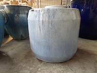 2x terracotta bloembak - afbeelding 1 van  3