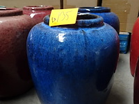 2x terracotta vaas - afbeelding 1 van  3