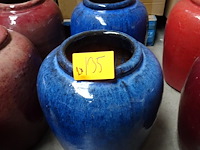 2x terracotta vaas - afbeelding 2 van  3