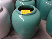 2x terracotta vaas - afbeelding 2 van  3