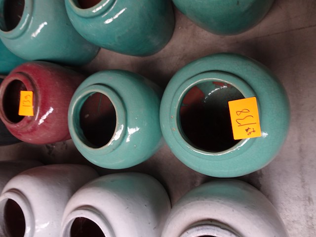 2x terracotta vaas - afbeelding 3 van  3