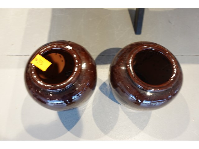2x terracotta vaas - afbeelding 3 van  4