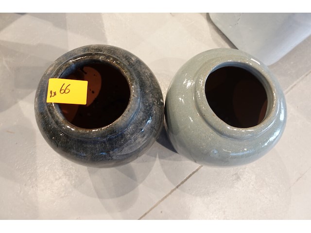 2x terracotta vaas - afbeelding 3 van  5