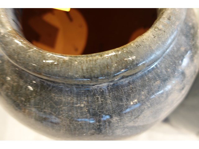 2x terracotta vaas - afbeelding 4 van  5