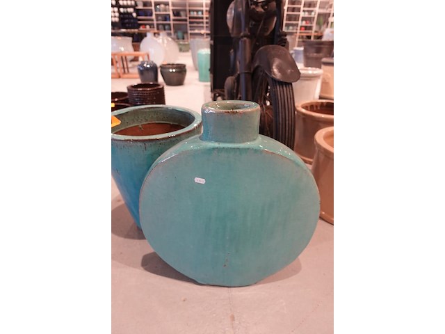 2x terracotta vaas - afbeelding 3 van  7