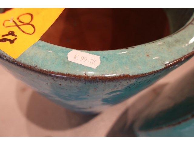 2x terracotta vaas - afbeelding 7 van  7